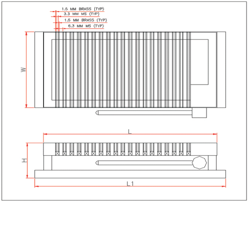 Magnetic Chucks Heavy Duty Fine pole pitch I