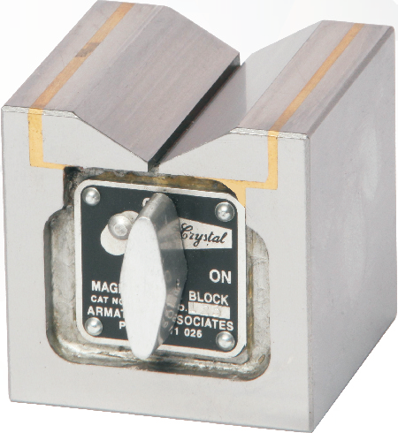 Magnetic Square Blocks with 1 Vee
