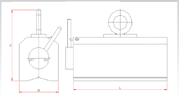Permanent Magnetic Lifter Grinding Vice I